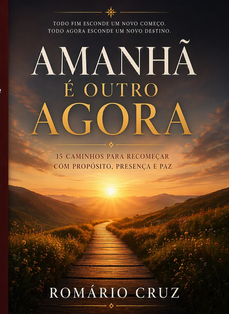 Capa do livro Amanhã é Outro Agora