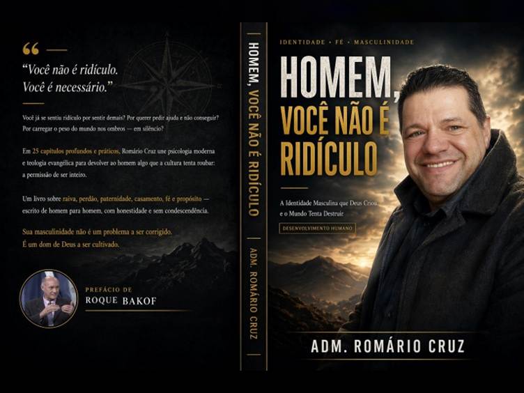 Capa do e-book Homem, Você Não É Ridículo