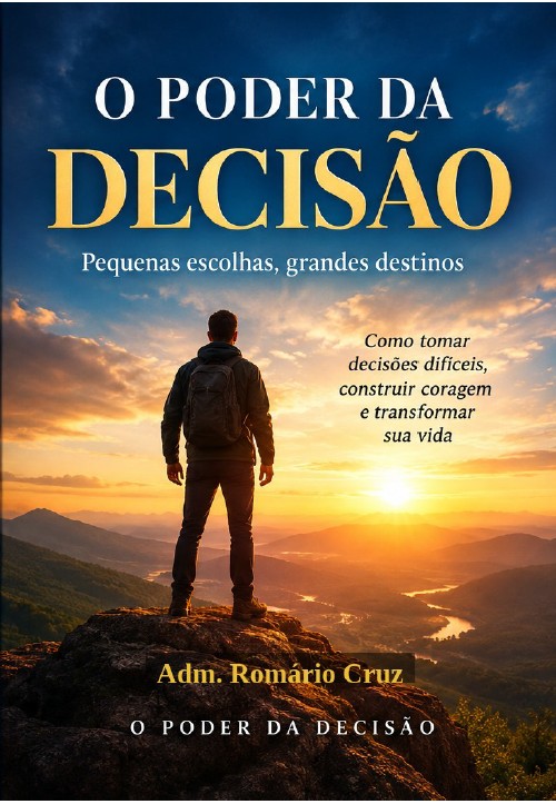 Capa do livro O Poder da Decisão